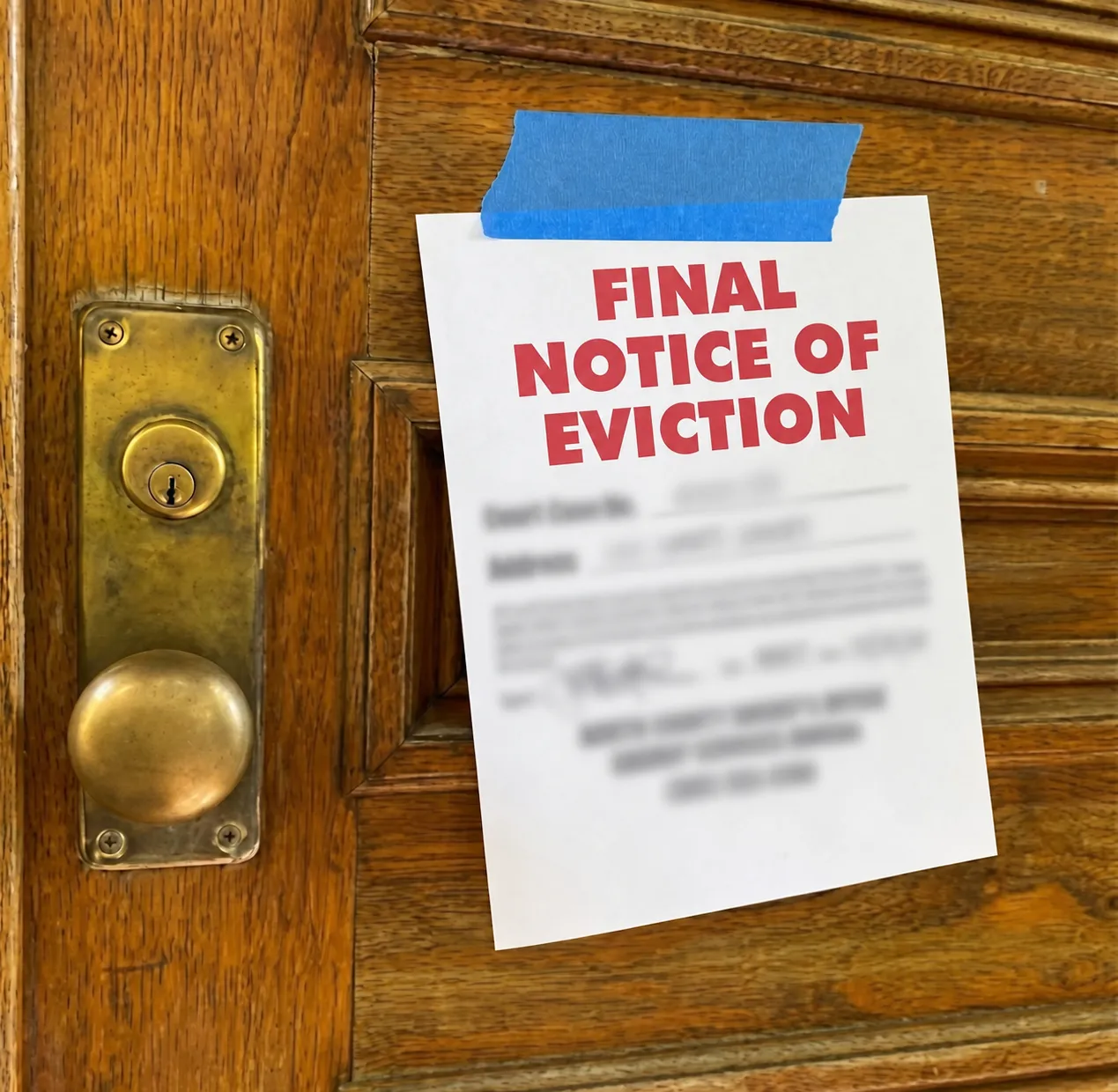 Apartment property representing eviction and unlawful-detainer matters